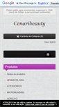 Mobile Screenshot of cenaribeauty.com